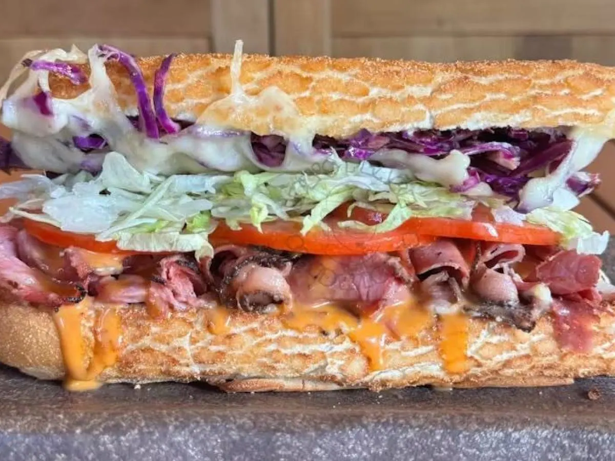 Paul Reubens Sandwich with Dutch Crunch and Side Salad Combo