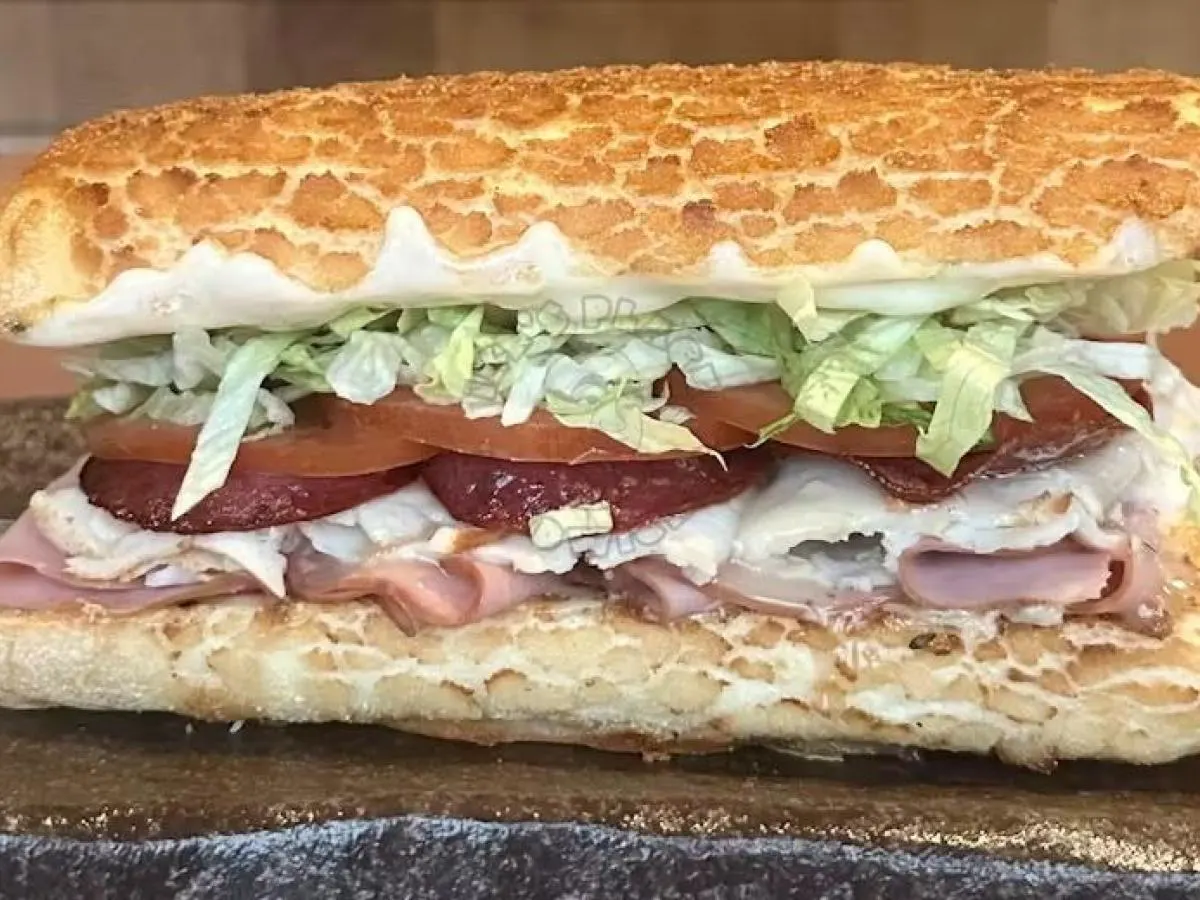 Tony Soprano Sandwich with Dutch Crunch With Chocolate Chip Cookie