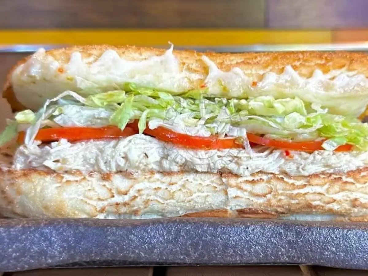 Dairy-Free Lizzy's Lips Sandwich with Dutch Crunch and Side Salad Combo