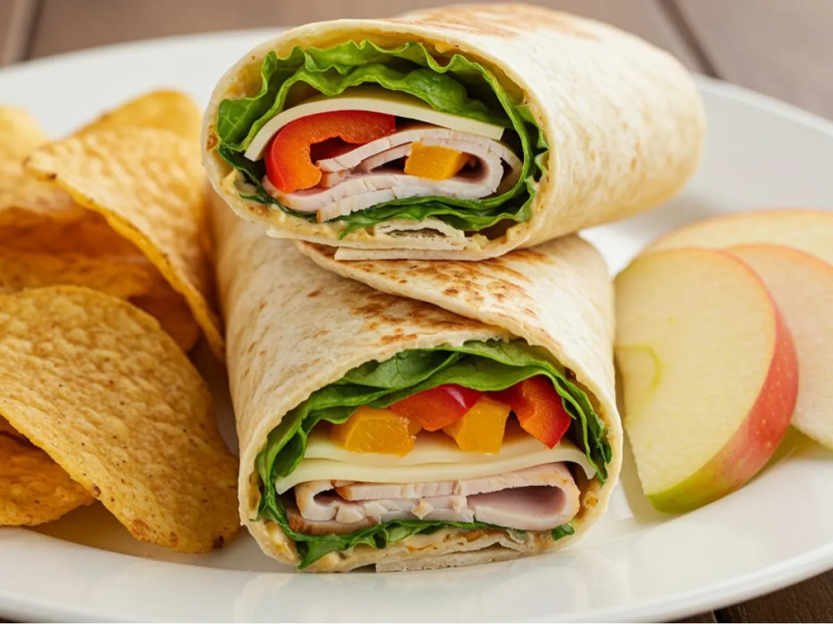 Turkey Pepper Jack Wrap