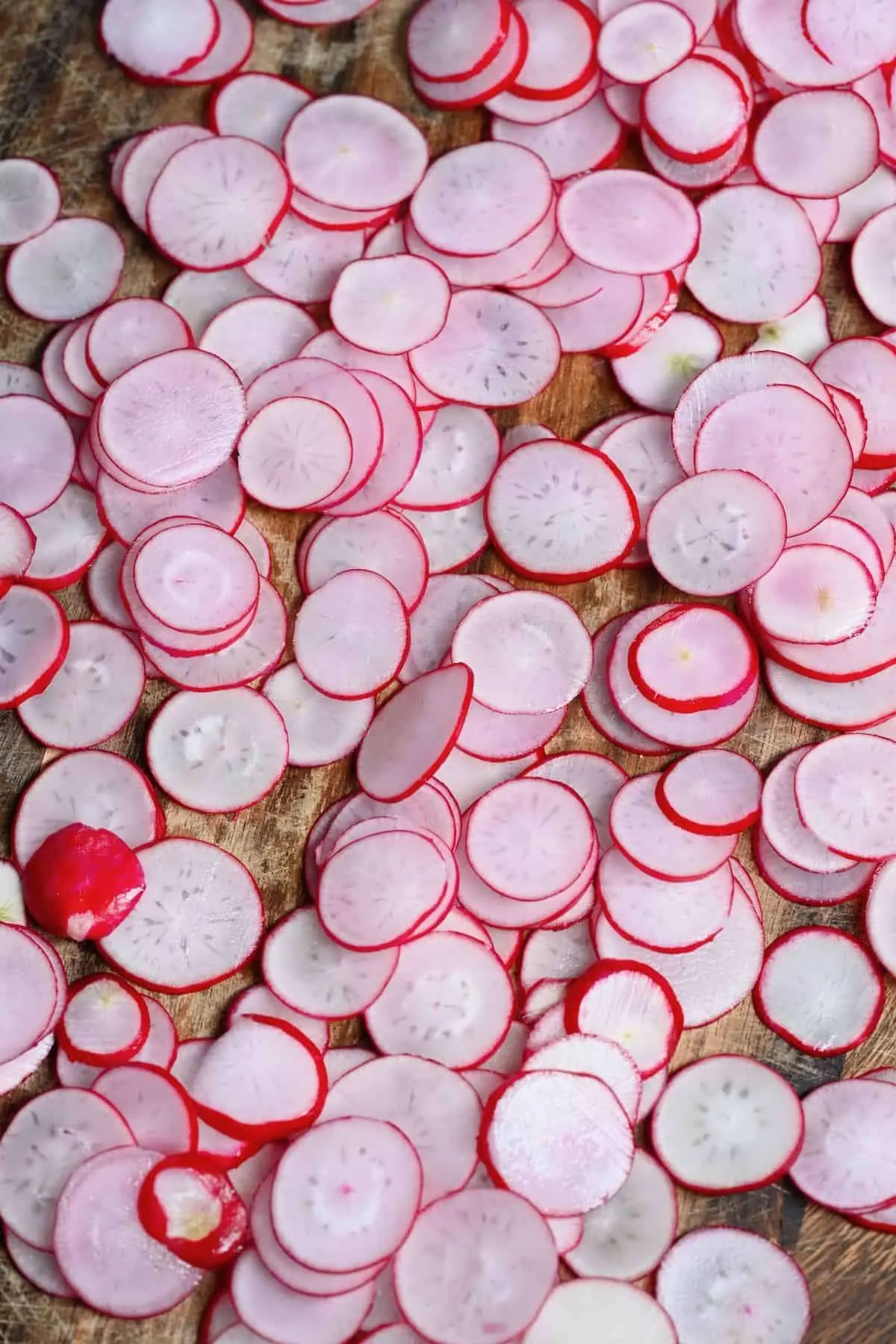 Chopped Red Radish