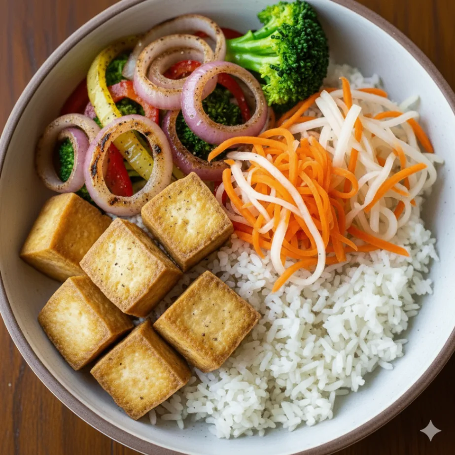Tofu Rice Bowl [16 oz]