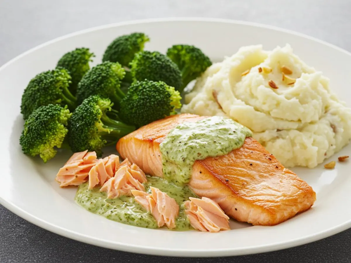 Salmone al Pesto Piccante