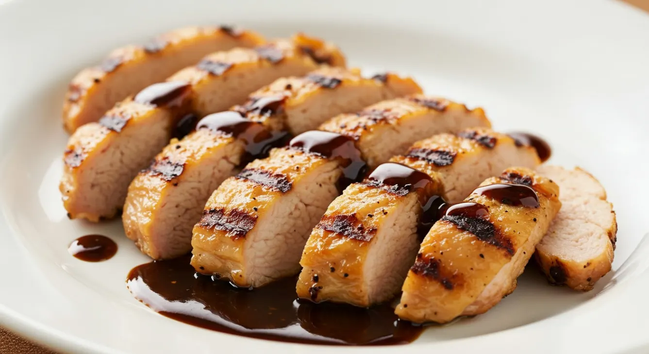 Grilled Lemongrass Chicken with Black Pepper Sauce