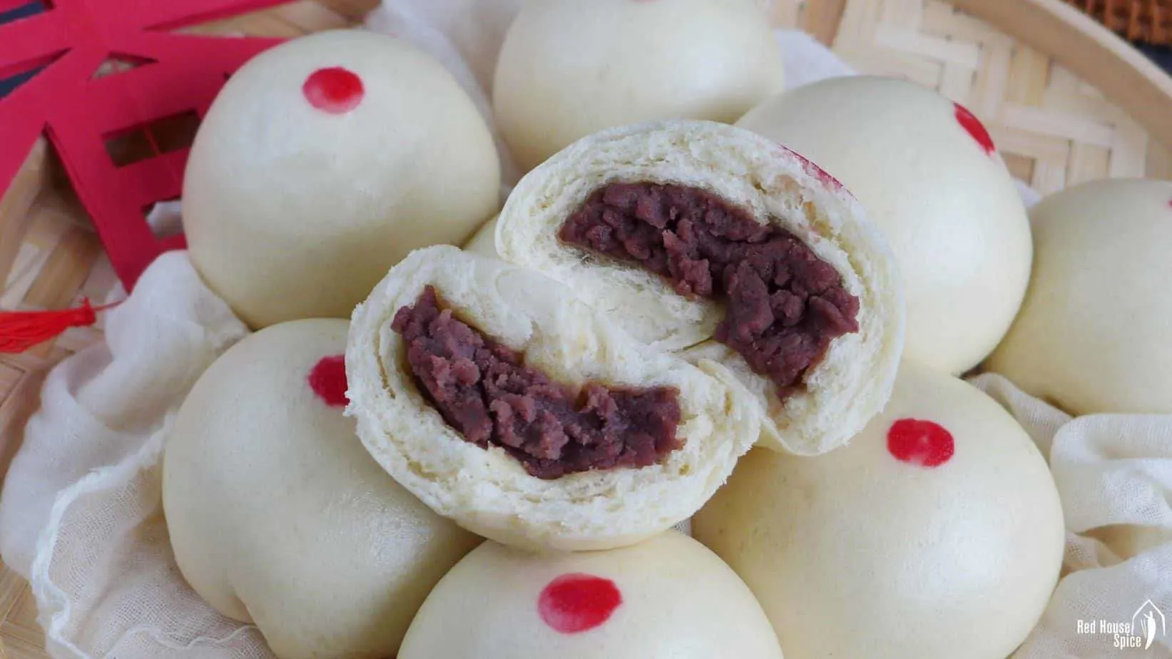 Red Bean Paste Bao