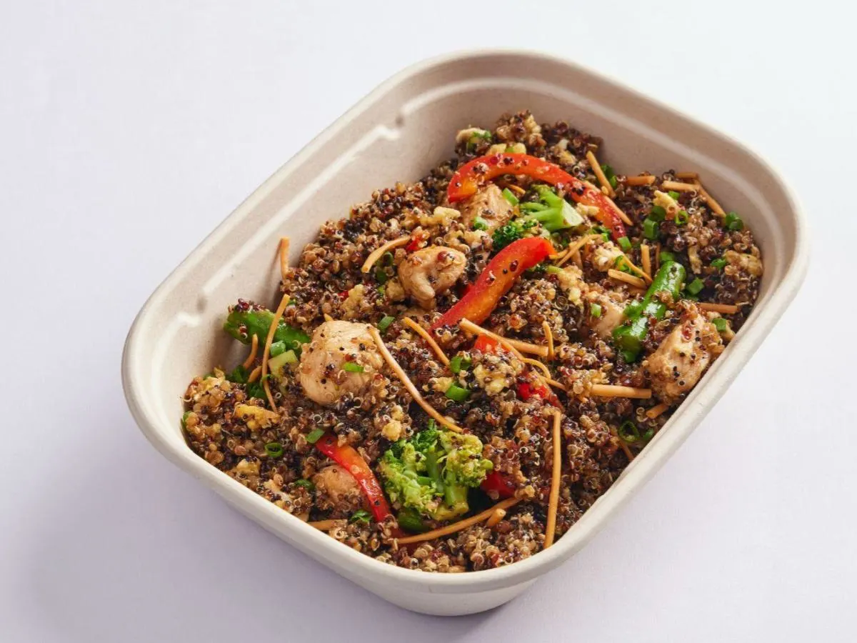 Gluten Free Chicken Stir Fry Quinoa