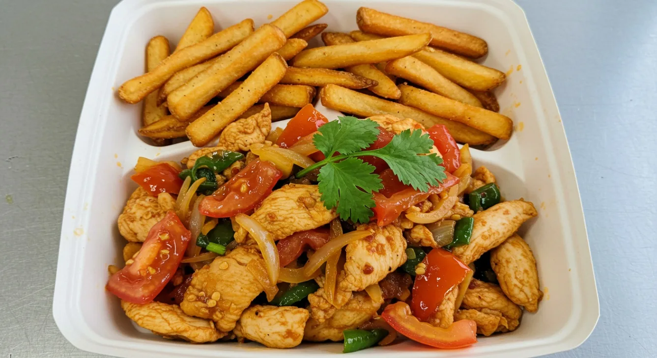 Rocoto Hot Honey Chicken with Fries