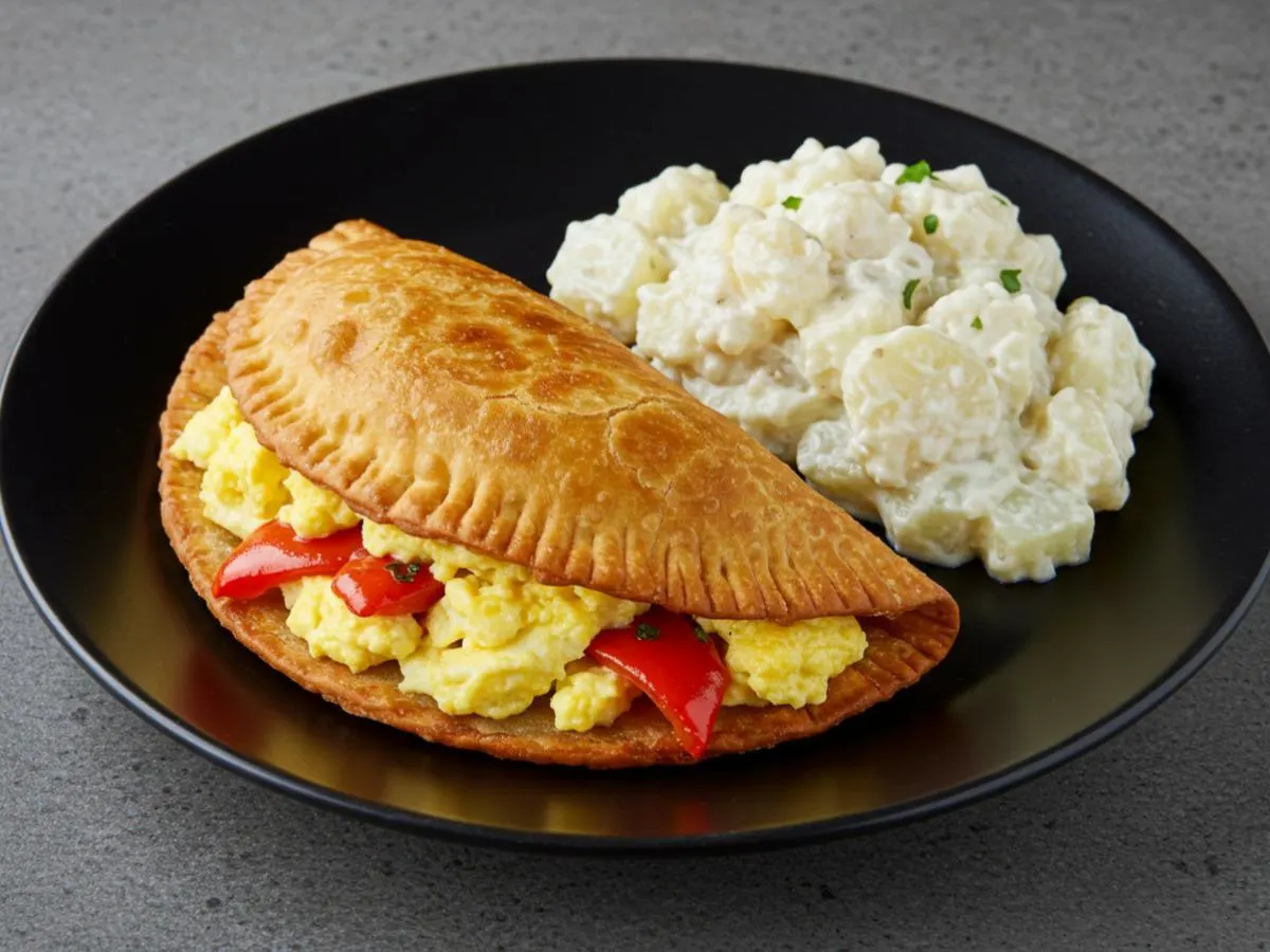 La Gallina Empanada with Papi's Potato Salad