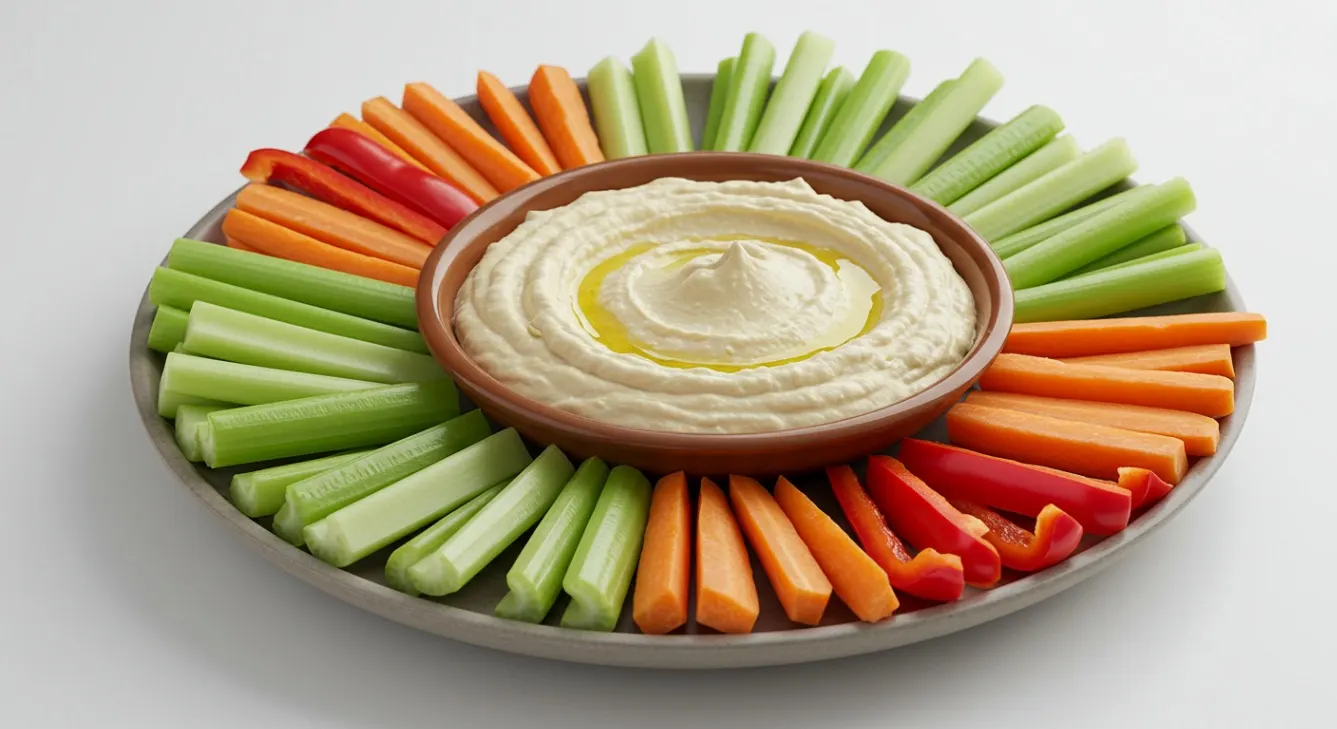 Hummus and Veggies