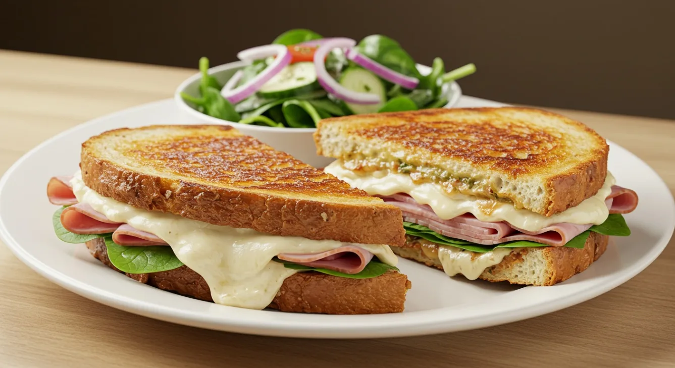 Cured Ham Sandwich with House Salad