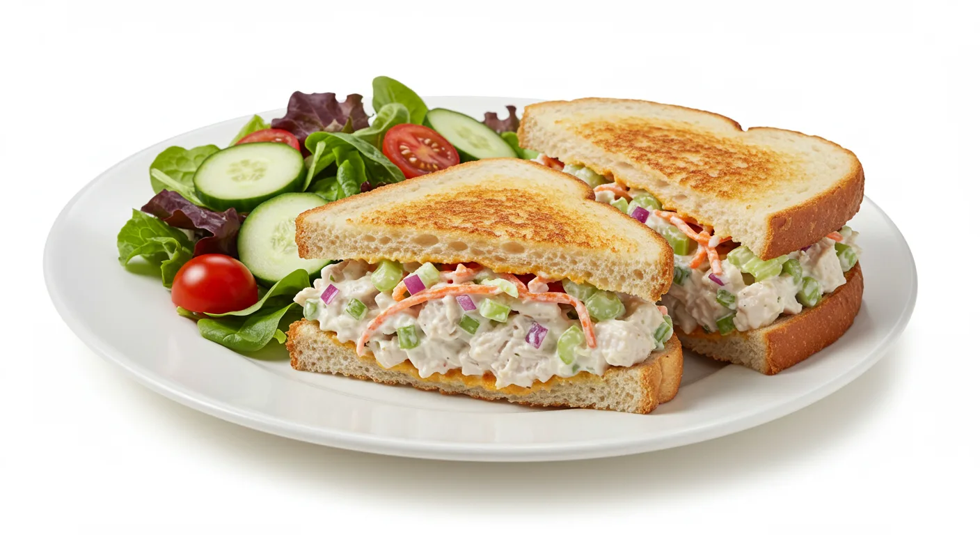 Chicken Salad Sandwich with House Salad