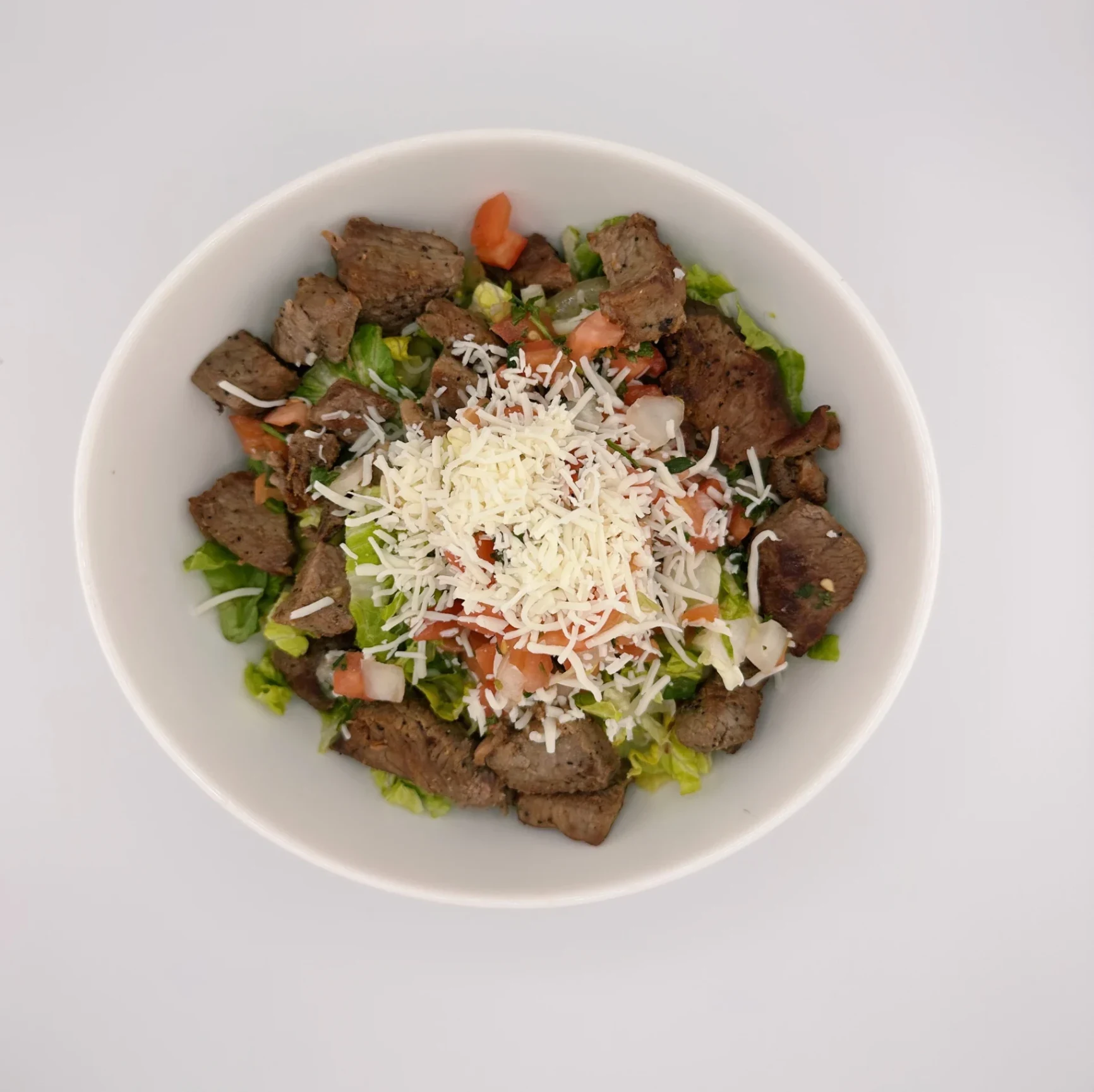 Steak Bowl with Pinto Beans