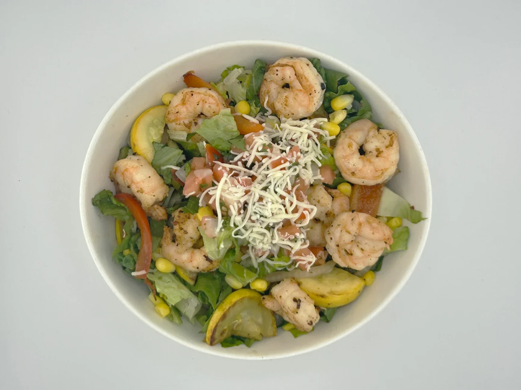 Shrimp Bowl with Pinto Beans