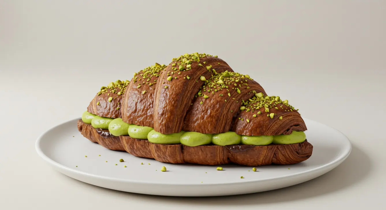 Chocolate Pistachio Croissant