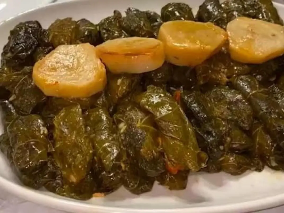 Arabic Stuffed Grape Leaves