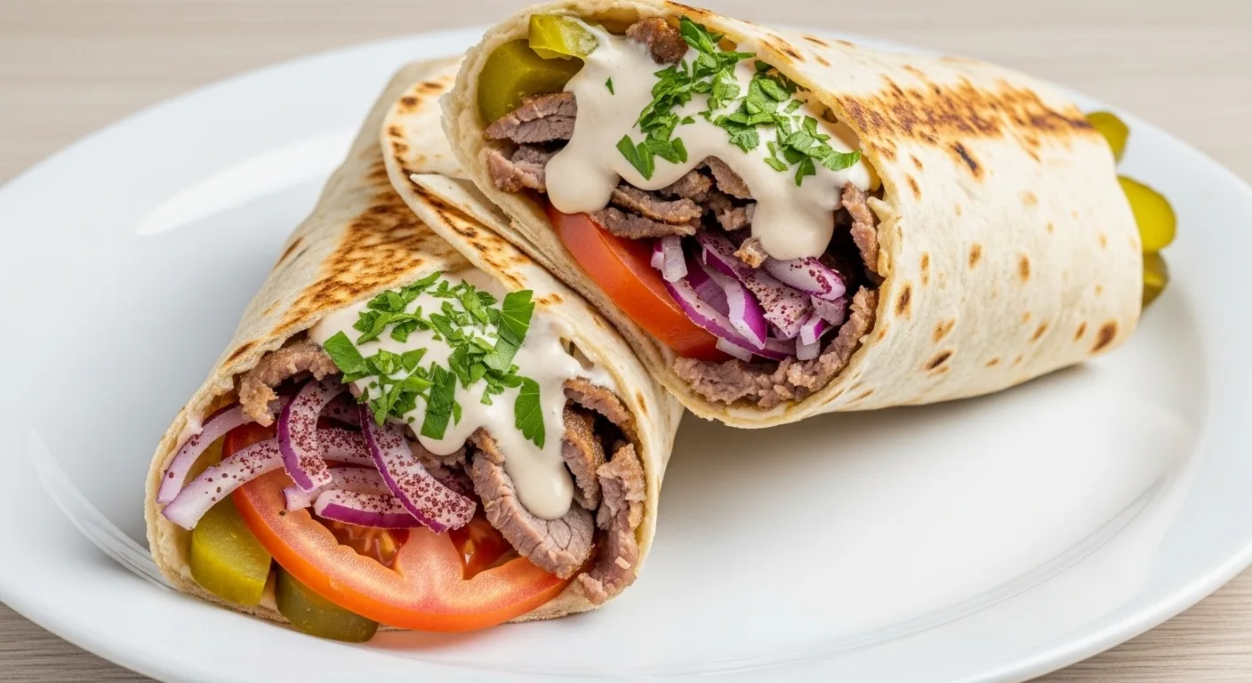 Lamb Shawarma Wrap