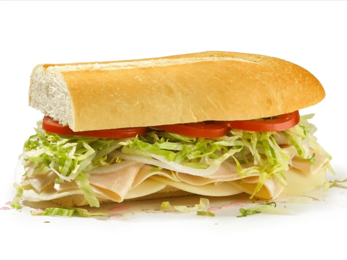No. 7 Turkey and Provolone on Rosemary Parmesan Bread