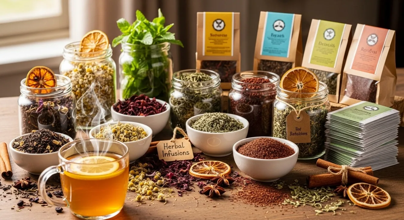 Assorted Herbal and Black Teas