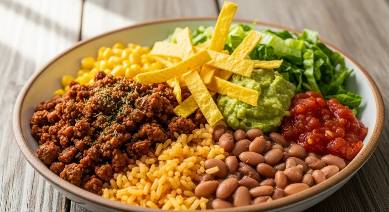 Vegetarian Impossible Amigos Burrito Bowl