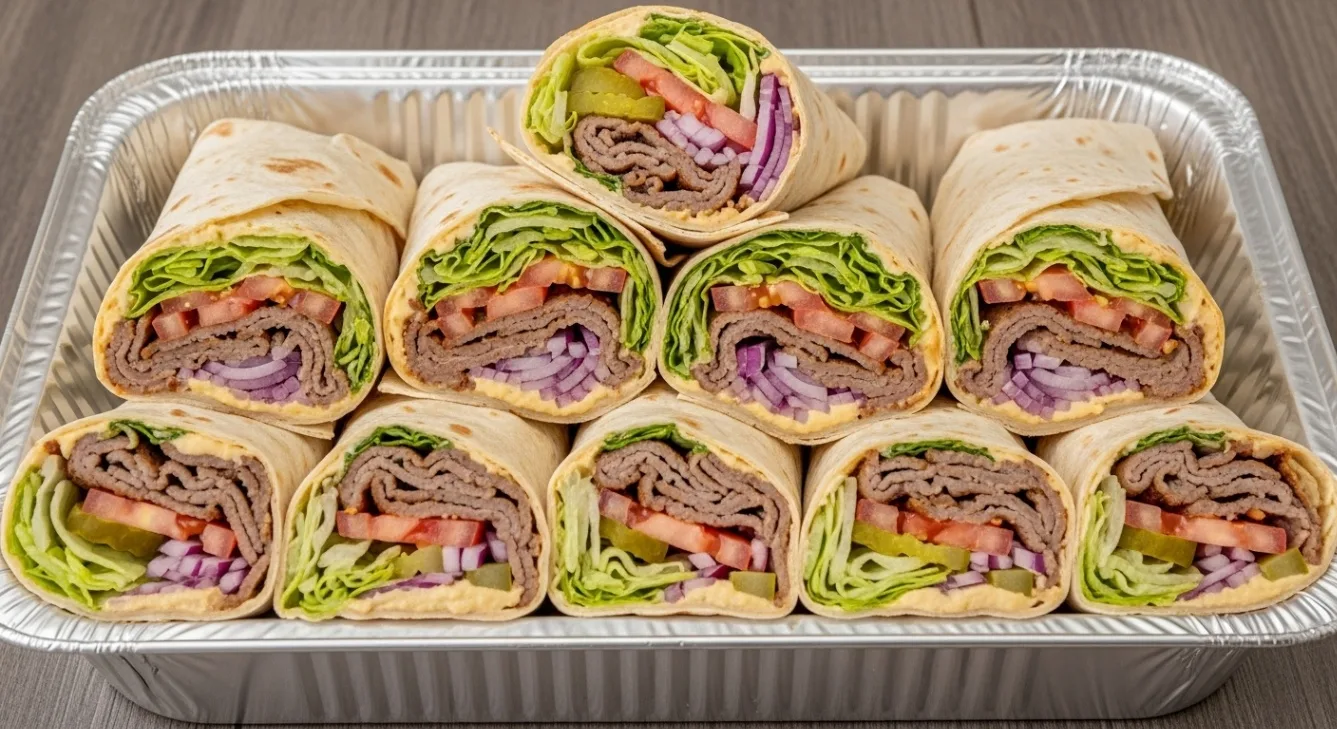 Dairy-Free Beef Shish Kabob Wrap