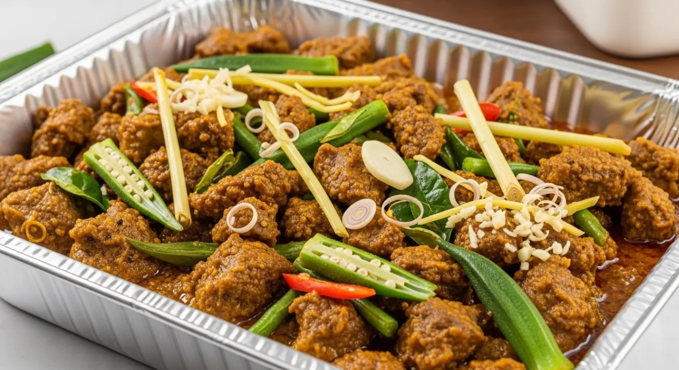 Dry Curry Lamb