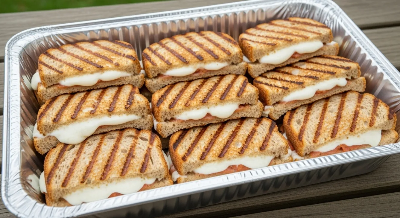 Grilled Gouda Cheese Sandwich on Whole Wheat Bread