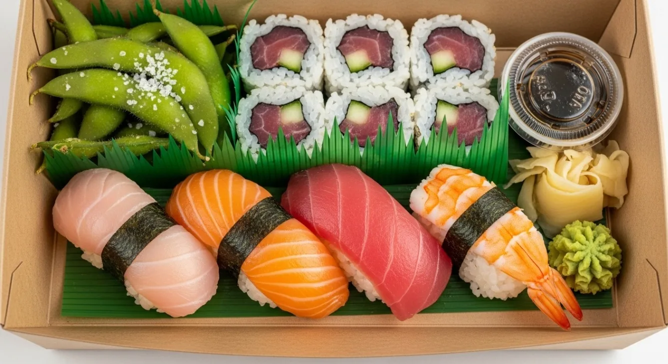 Happy Life Lunch Box With Albacore Tuna Roll