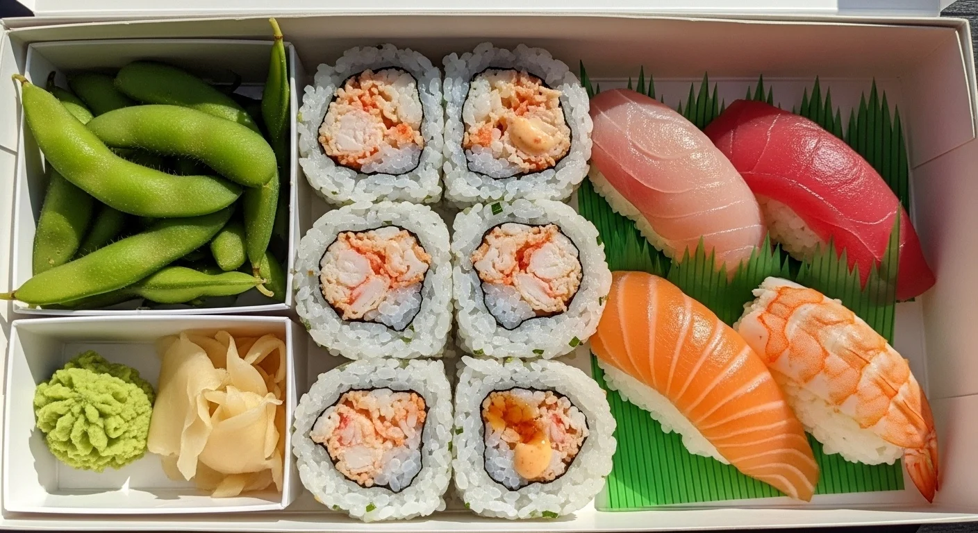 Happy Life Lunch Box With Lobster Roll