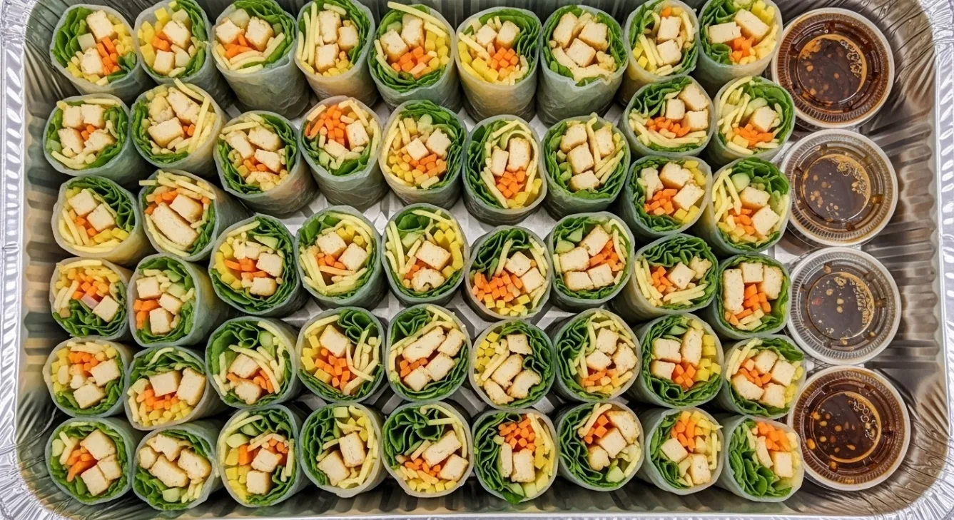 Fresh Tofu Spring Rolls