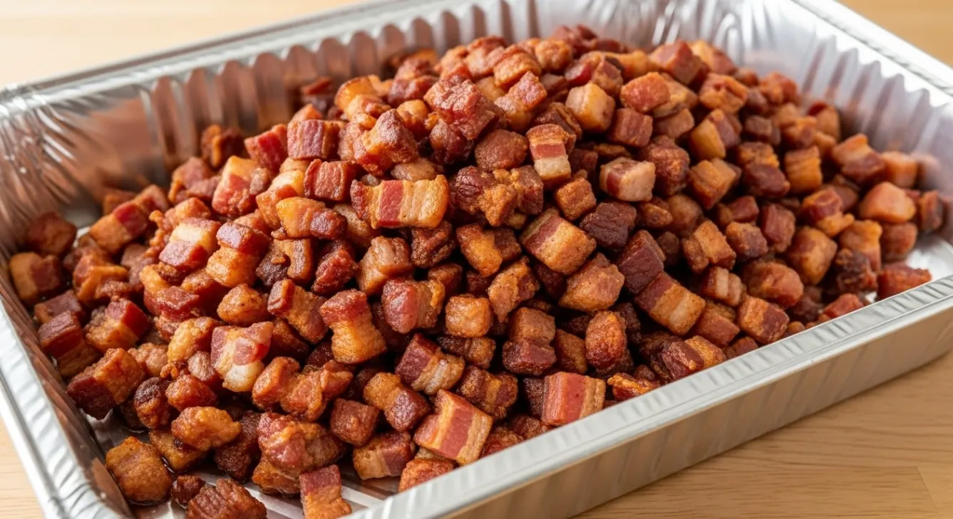 Diced Cooked Bacon