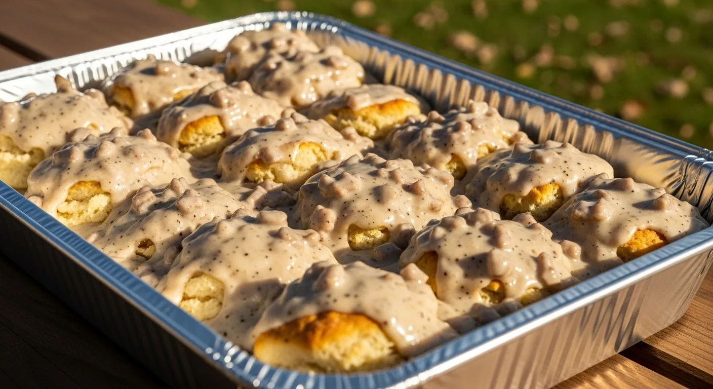 Biscuit With Gravy