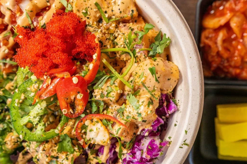 Spicy Style Poke Bowl with Tuna