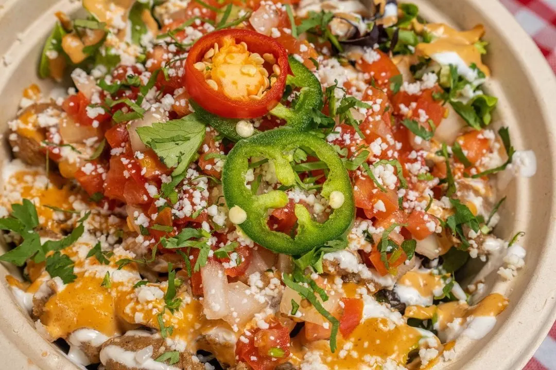 Spicy Pork Burrito Bowl