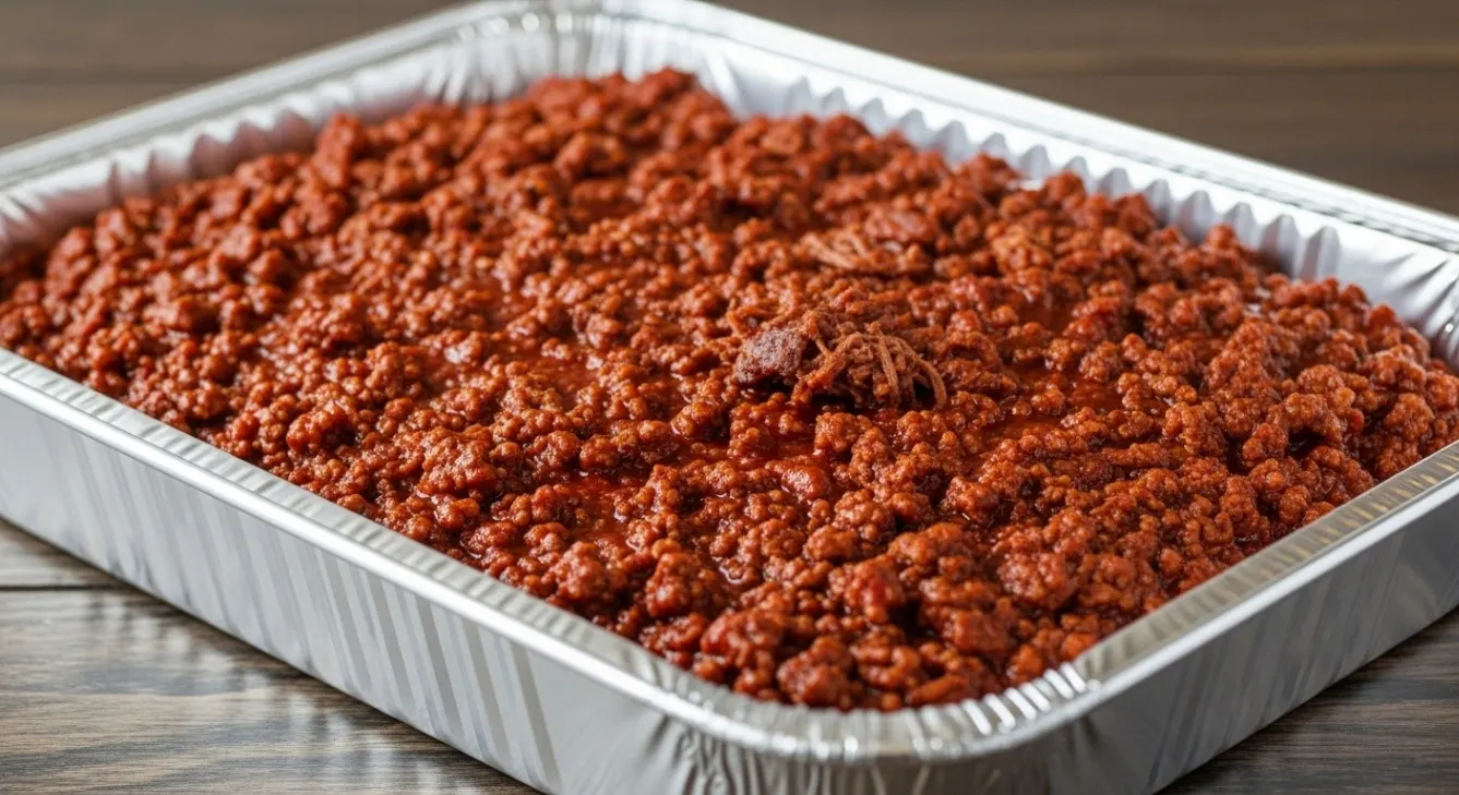 Sloppy Joe with Barbacoa Sauce