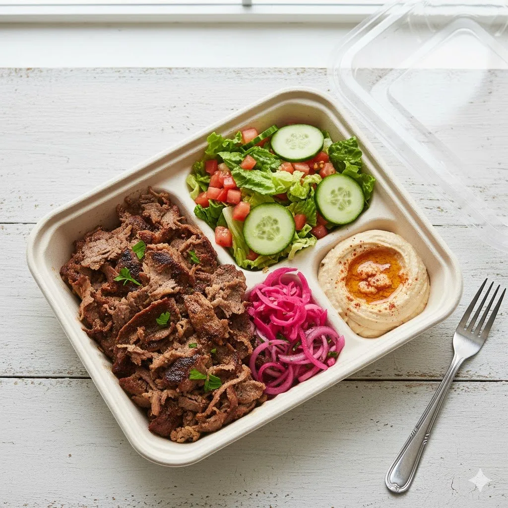 Gluten Free Lamb & Beef Shawarma Bowl