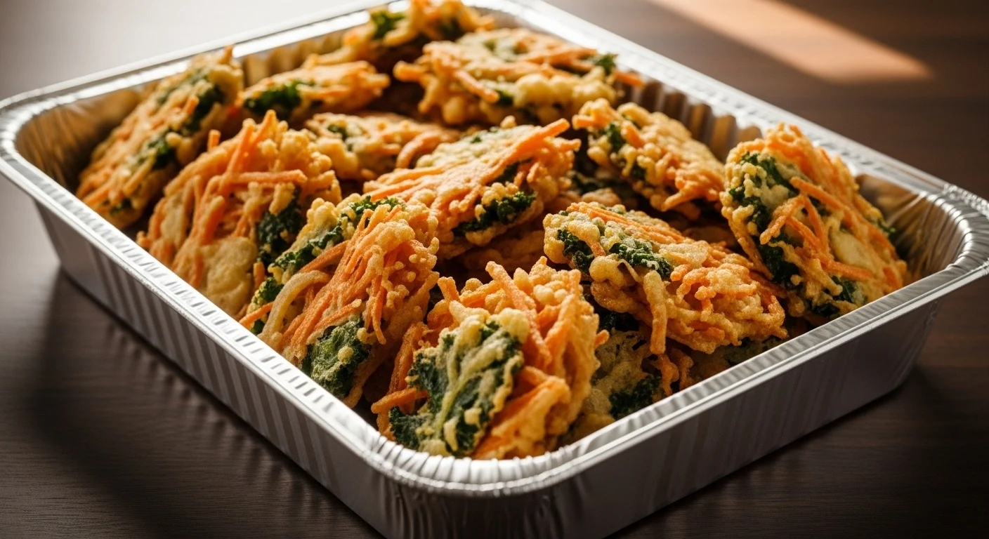 Kakiage Tempura (Vegetable Fritters)