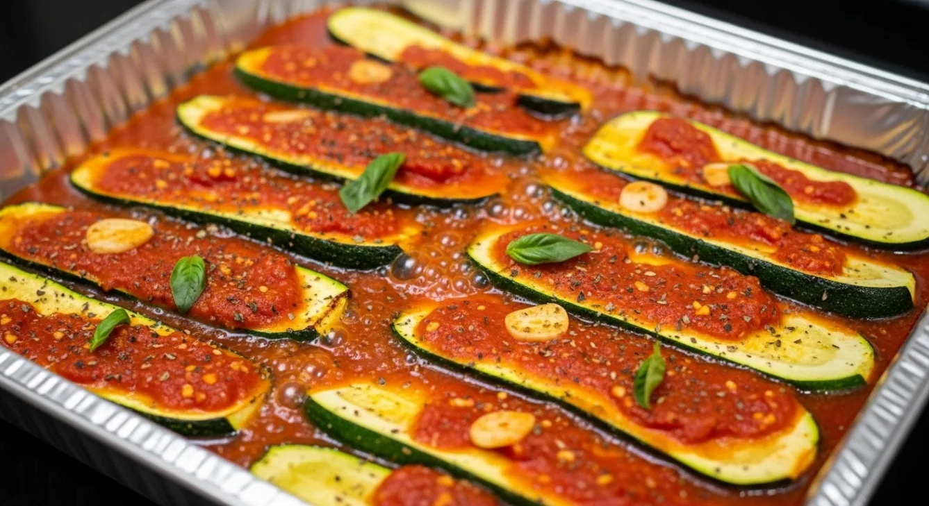 Marinara Zucchini Planks