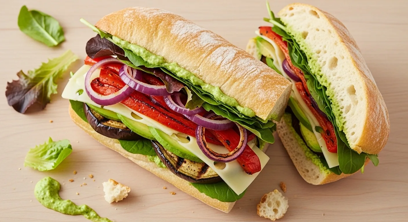 Roasted Vegetable Sandwich