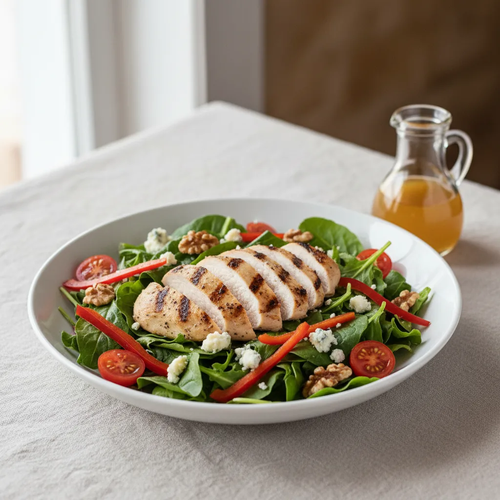 Boxed Mixed Salad with Chicken Boxed Mixed Salad with Chicken