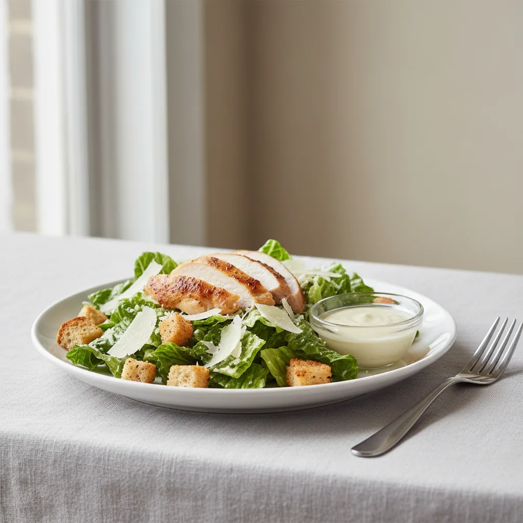 Boxed Caesar Salad with Chicken Boxed Caesar Salad with Chicken
