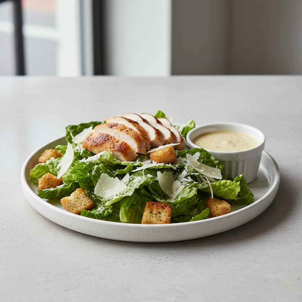 Boxed Caesar Salad with Chicken Boxed Caesar Salad with Chicken