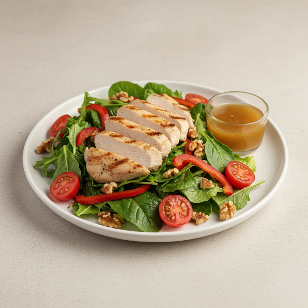 Boxed Mixed Salad with Chicken (NO DAIRY) Boxed Mixed Salad with Chicken (NO DAIRY)