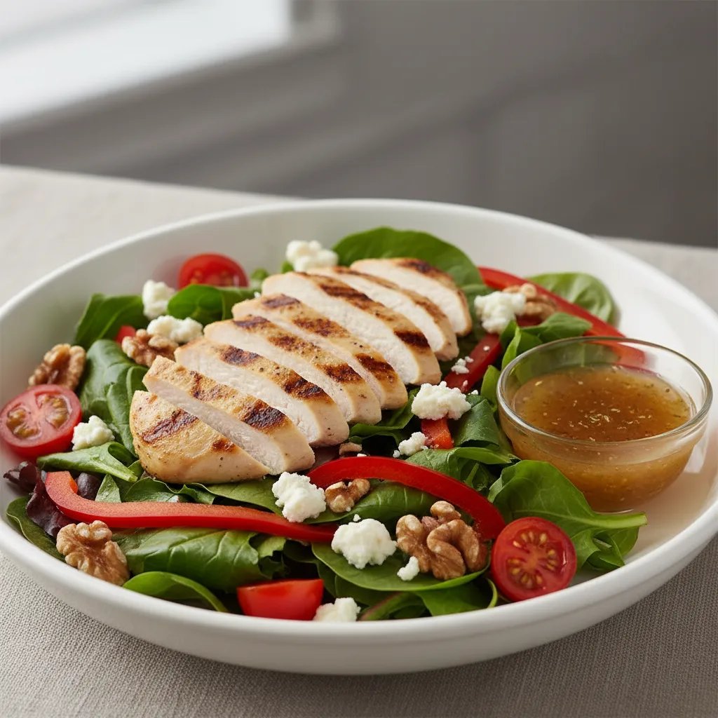 Boxed Mixed Salad with Chicken Boxed Mixed Salad with Chicken