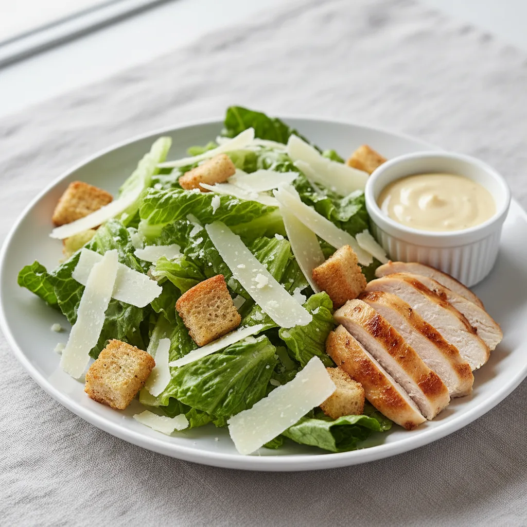 Boxed Caesar Salad with Chicken Boxed Caesar Salad with Chicken