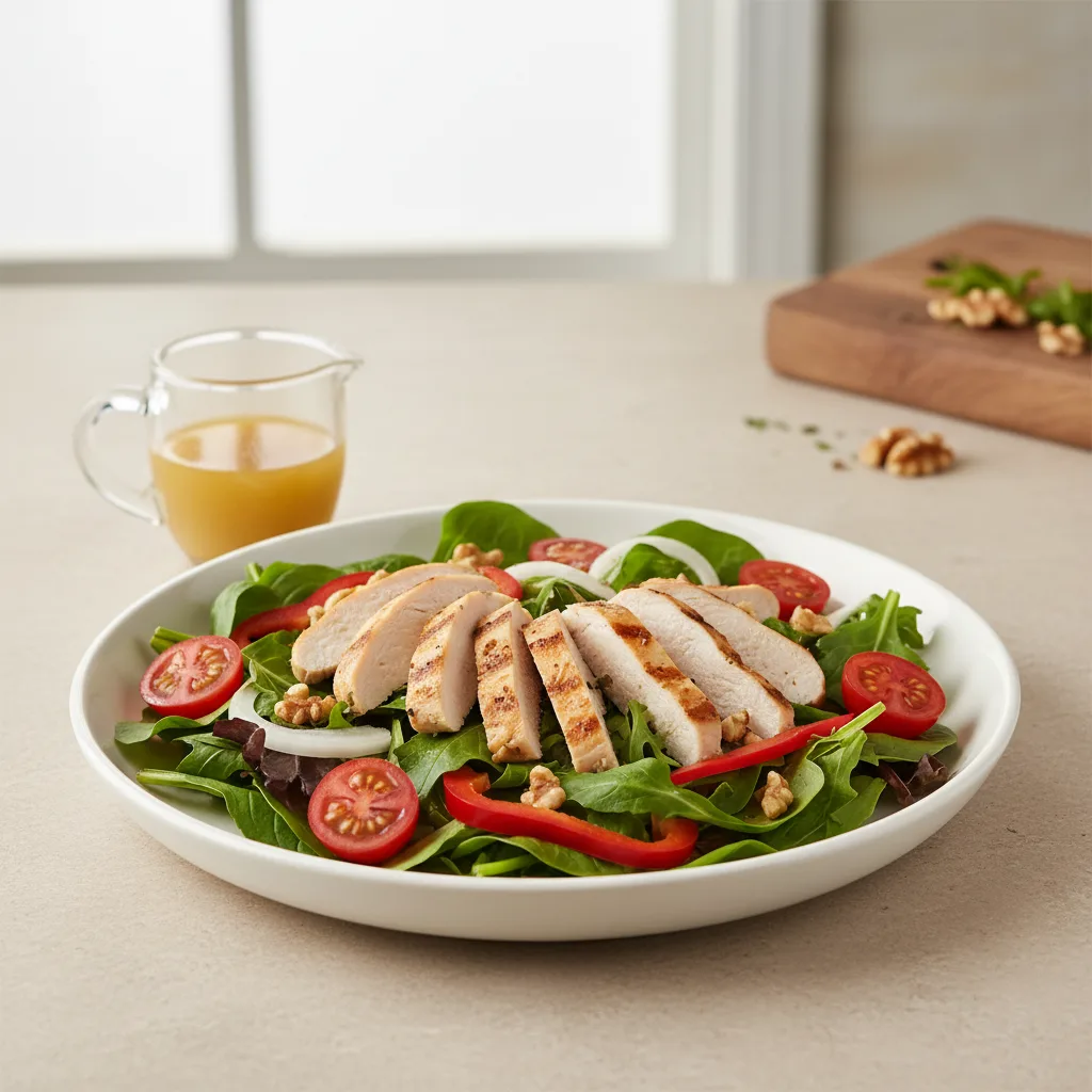 Boxed Mixed Salad with Chicken (NO DAIRY) Boxed Mixed Salad with Chicken (NO DAIRY)