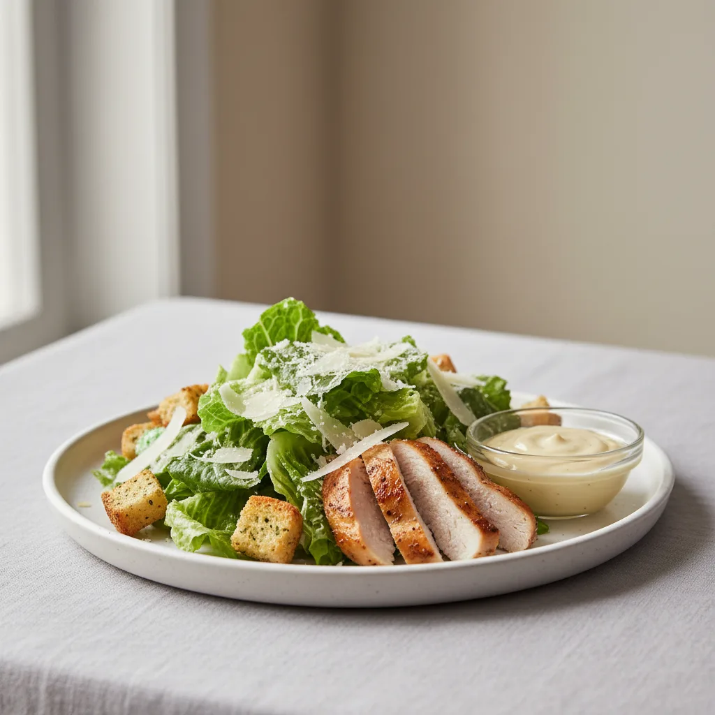 Boxed Caesar Salad with Chicken Boxed Caesar Salad with Chicken