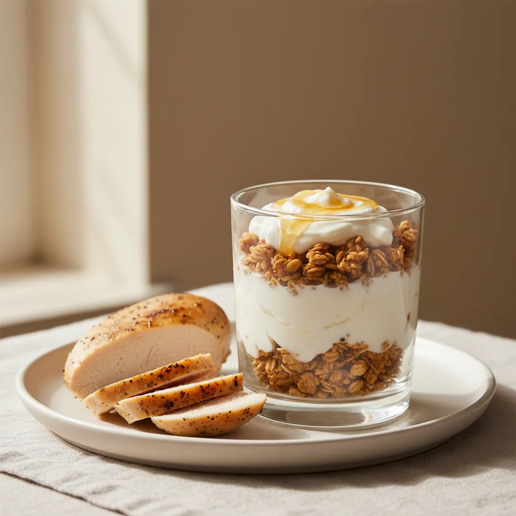 Parfait with Gluten Free Granola Parfait with Gluten Free Granola