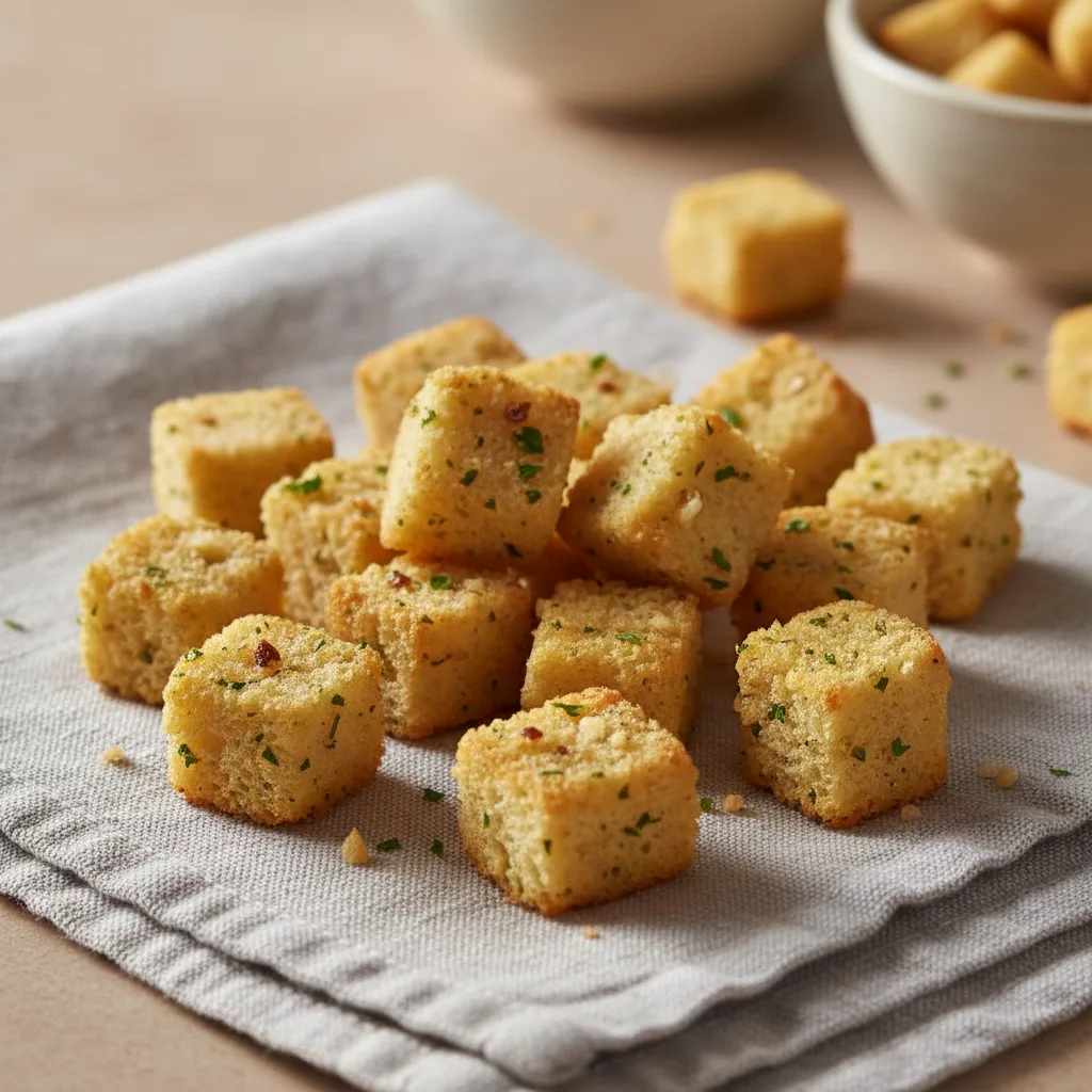 Garlic Butter Croutons Garlic Butter Croutons