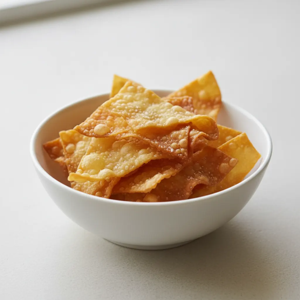 Crunchy Wonton Strips Crunchy Wonton Strips