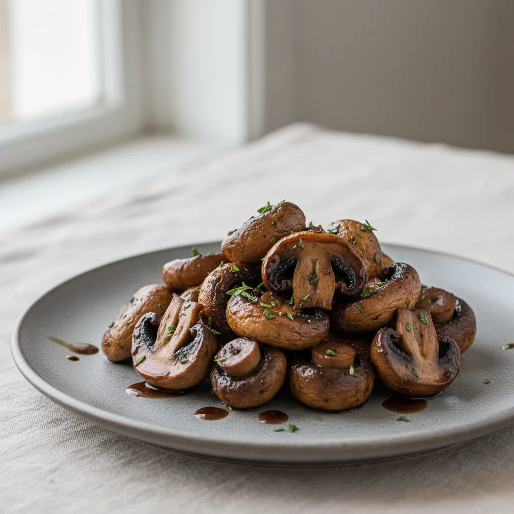 Roasted Balsamic Mushrooms Roasted Balsamic Mushrooms